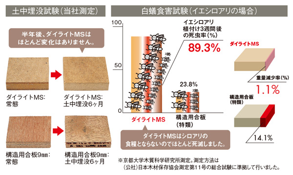 ダイライト特性